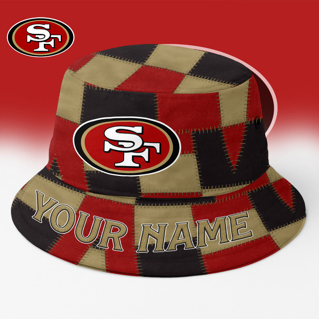 SF 49ers Bucket Hat Custom Name Gifts For Fans - Limited Edition
