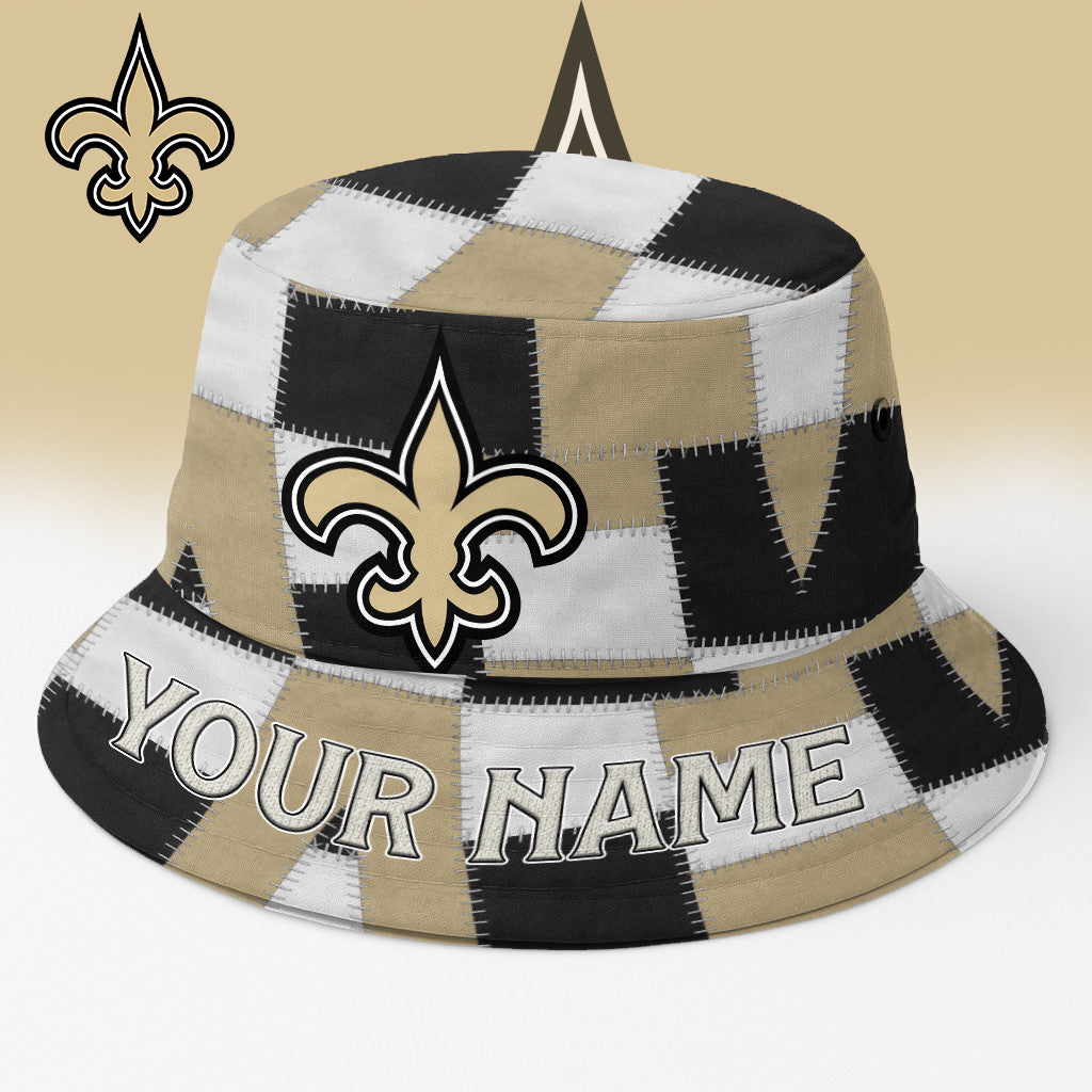 NO Saints Bucket Hat Custom Name Gifts For Fans - Limited Edition