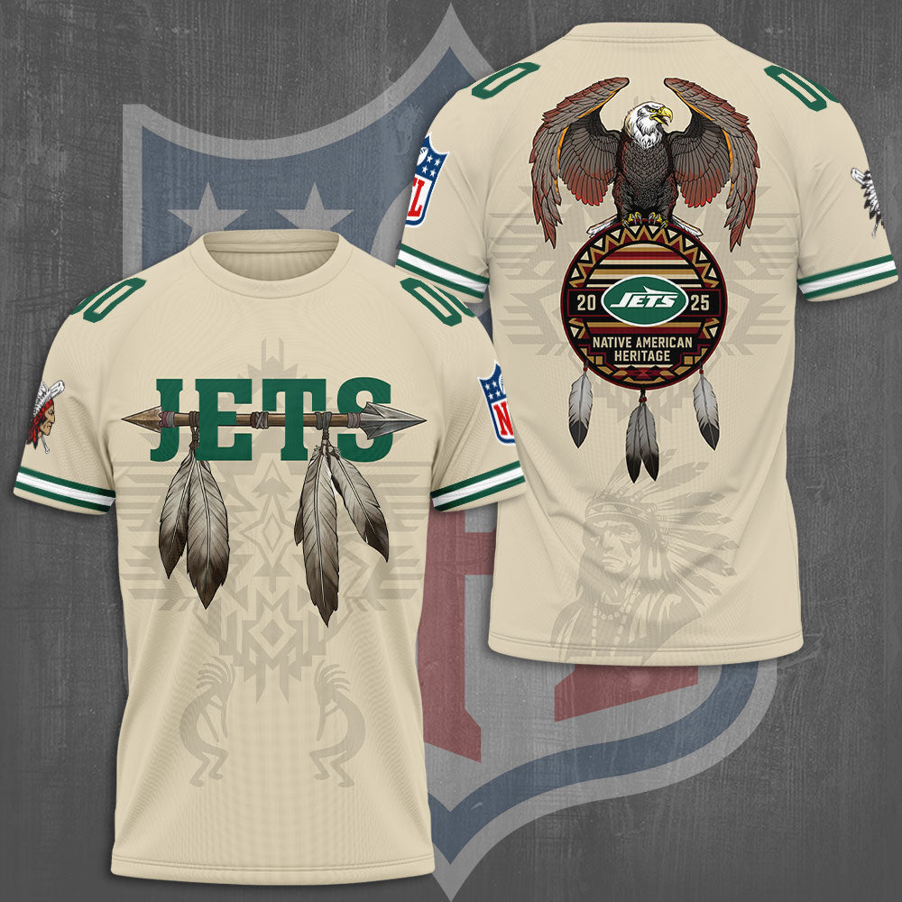 New York Jets x Native American Heritage 3D Apparel 