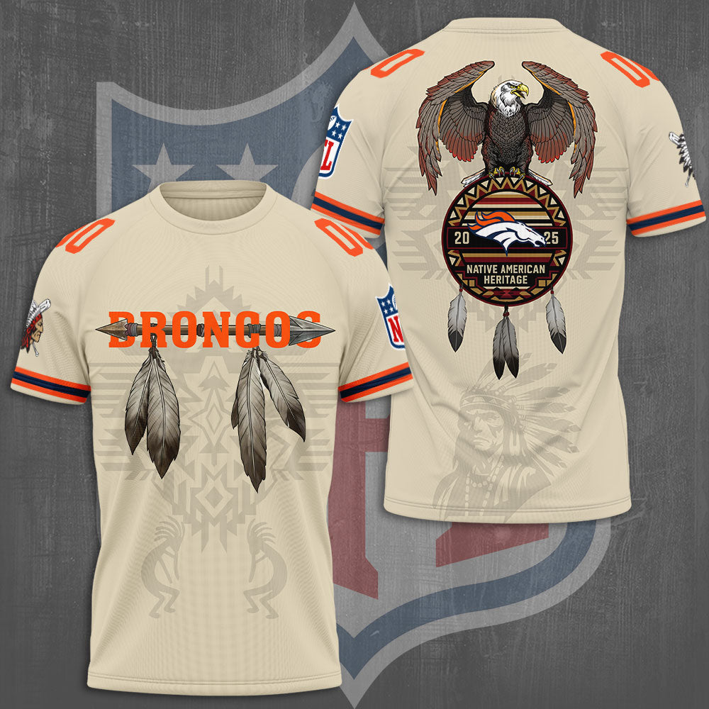Denver Broncos x Native American Heritage 3D Apparel 