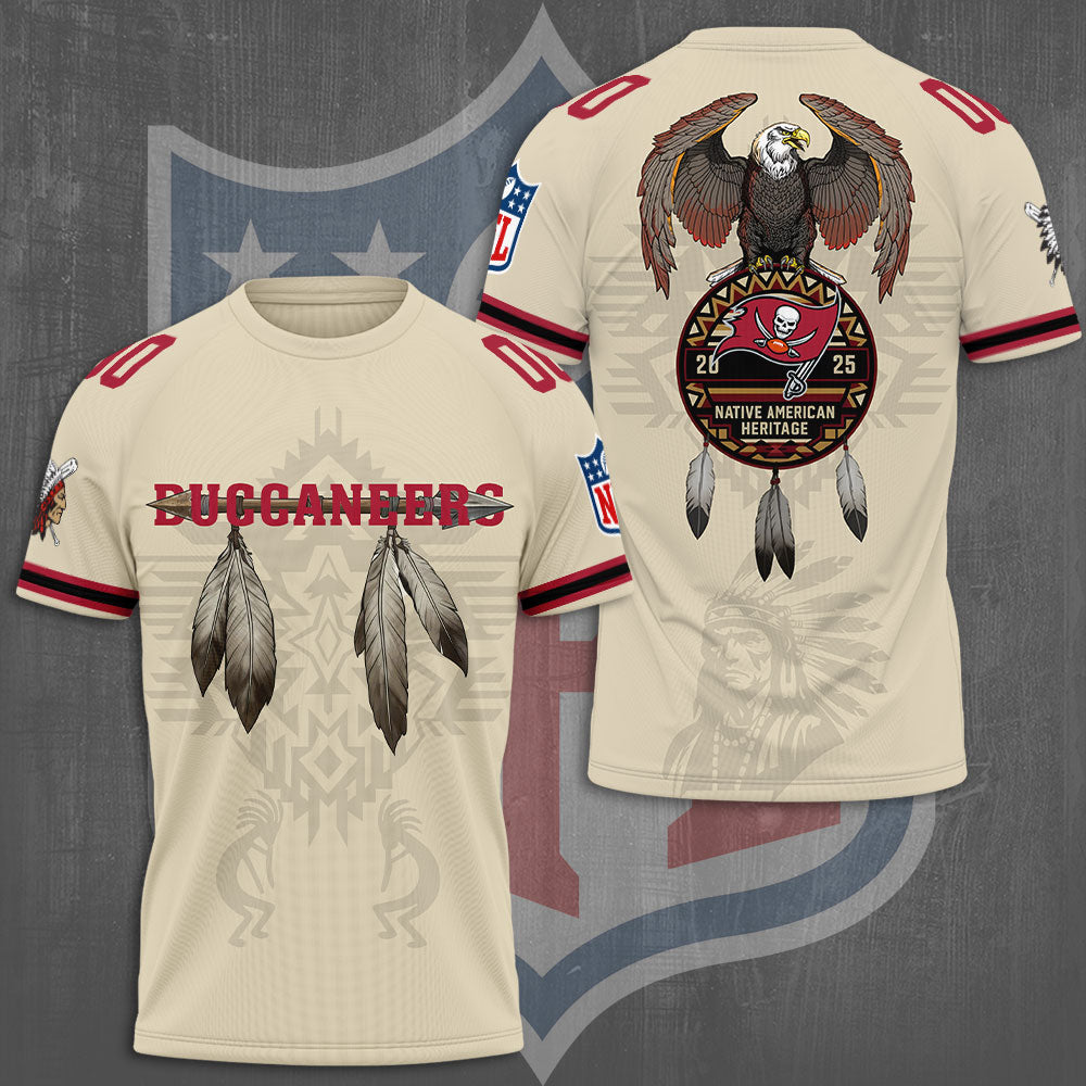 Tampa Bay Buccaneers x Native American Heritage 3D Apparel 